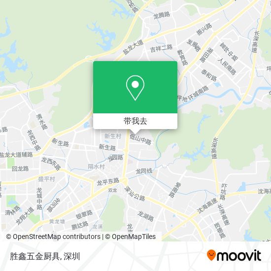 胜鑫五金厨具地图