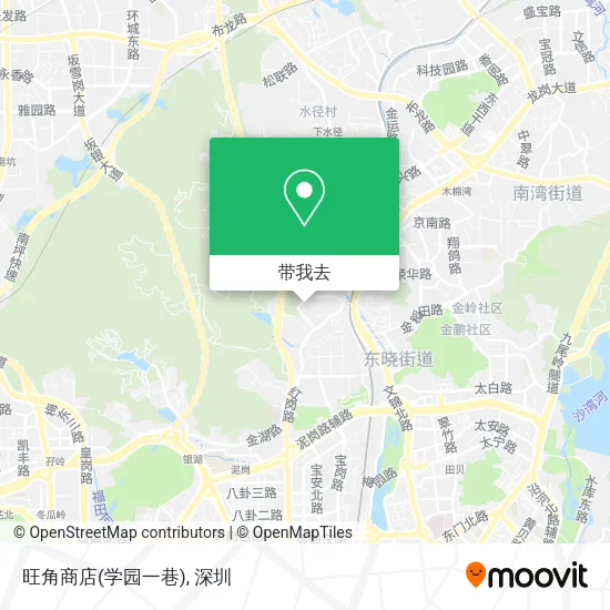 旺角商店(学园一巷)地图