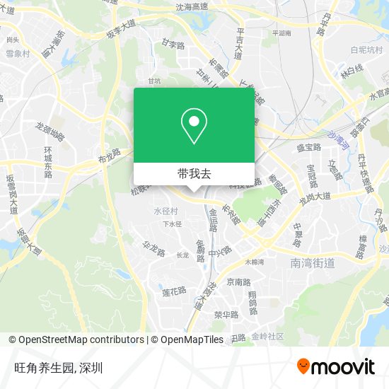 旺角养生园地图