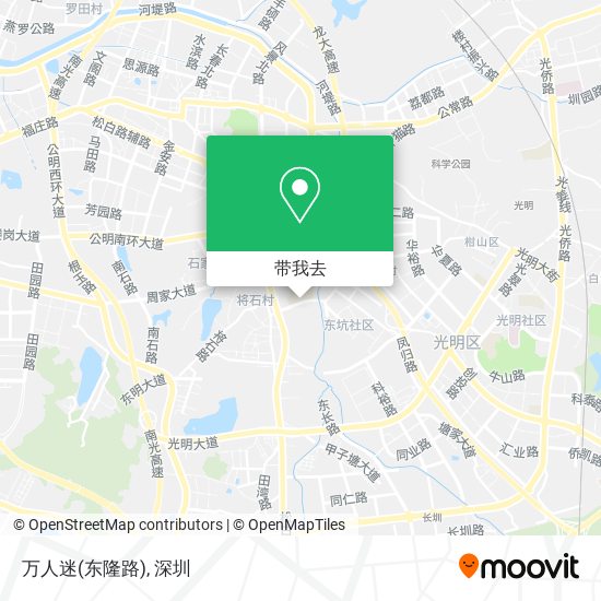 万人迷(东隆路)地图