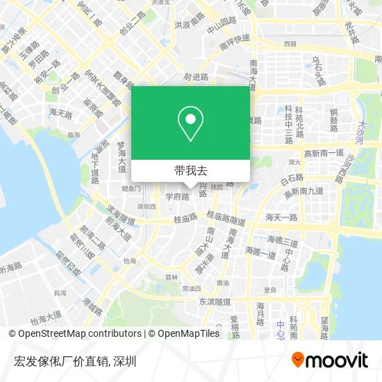 宏发傢俬厂价直销地图