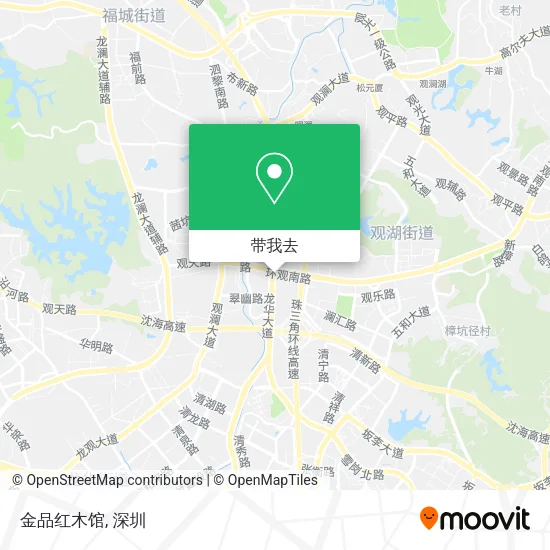 金品红木馆地图