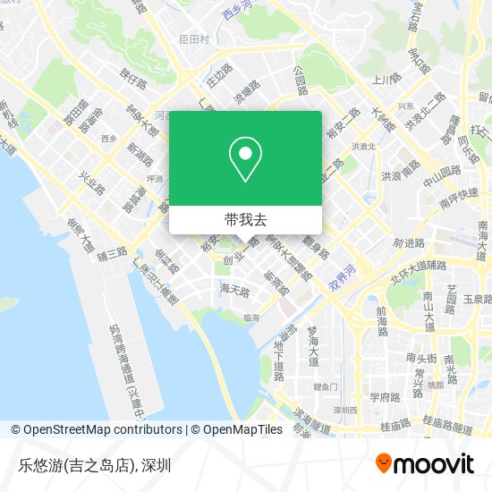 乐悠游(吉之岛店)地图