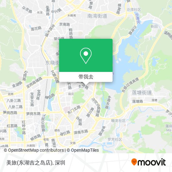 美旅(东湖吉之岛店)地图