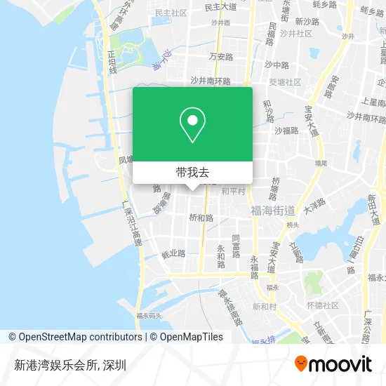新港湾娱乐会所地图