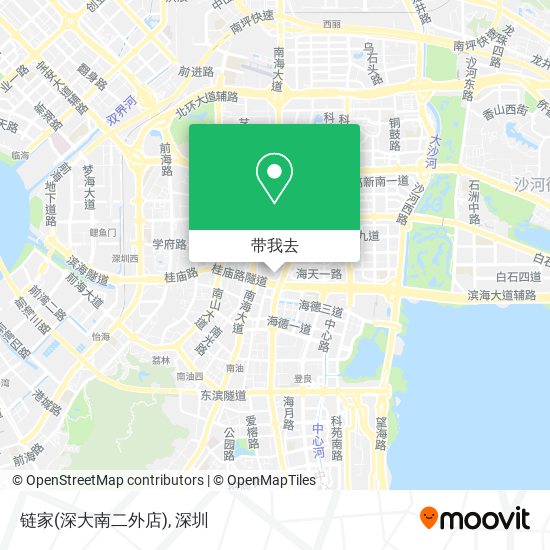 链家(深大南二外店)地图