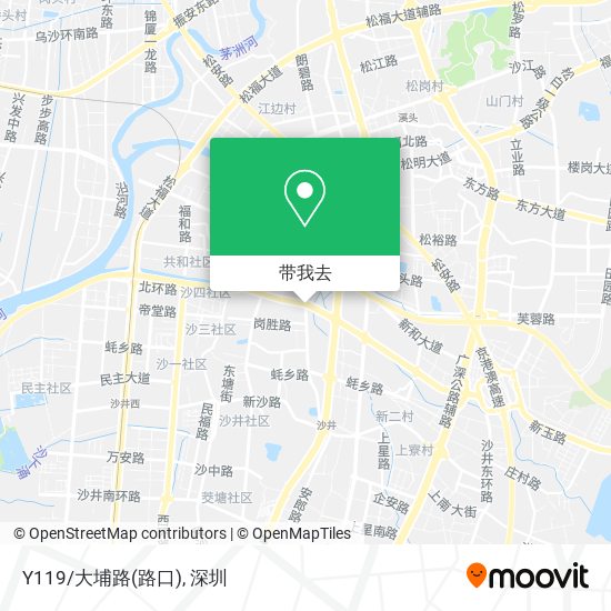 Y119/大埔路(路口)地图