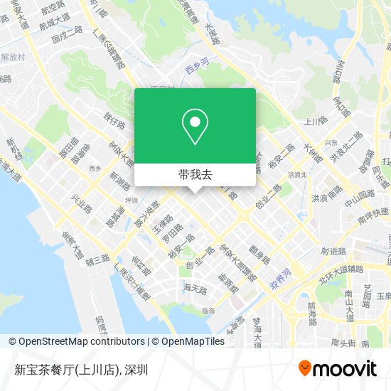 新宝茶餐厅(上川店)地图
