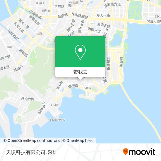 天识科技有限公司地图