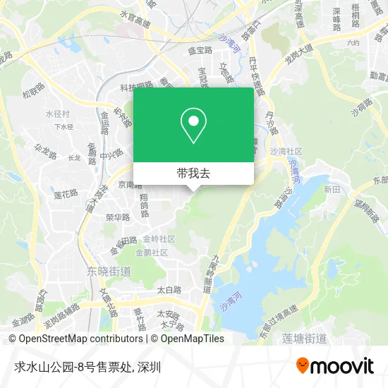 求水山公园-8号售票处地图