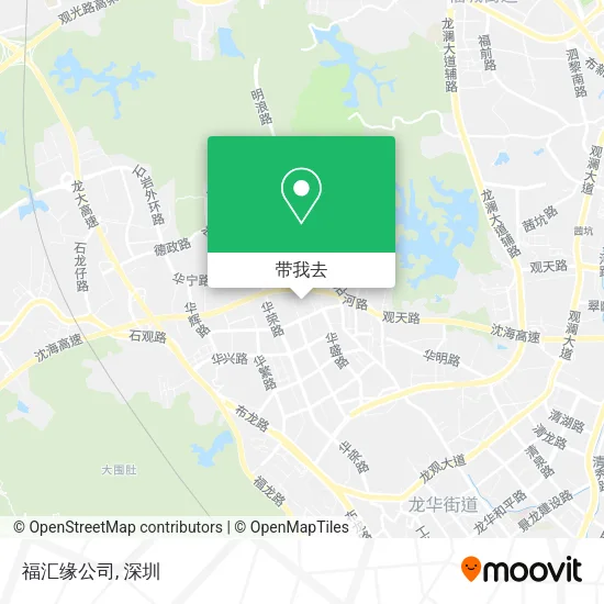 福汇缘公司地图