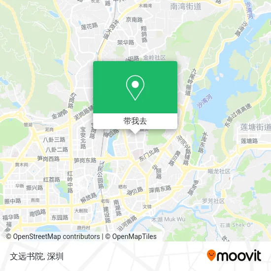 文远书院地图