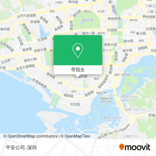 平安公司地图