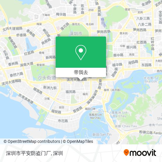 深圳市平安防盗门厂地图