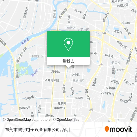 东莞市鹏宇电子设备有限公司地图