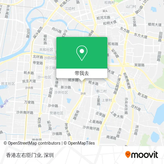 香港左右臣门业地图