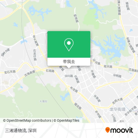 三湘通物流地图