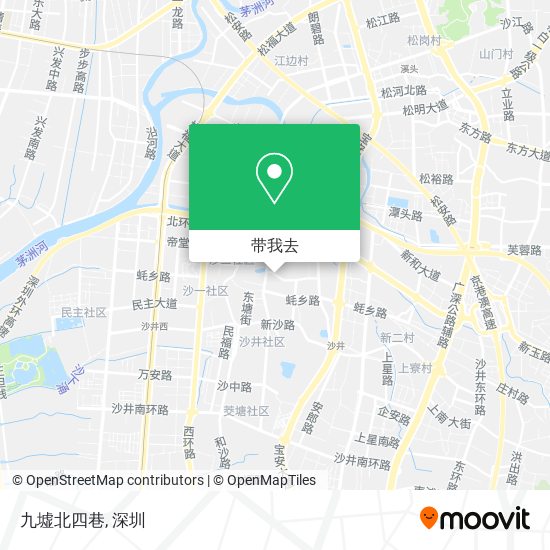 九墟北四巷地图