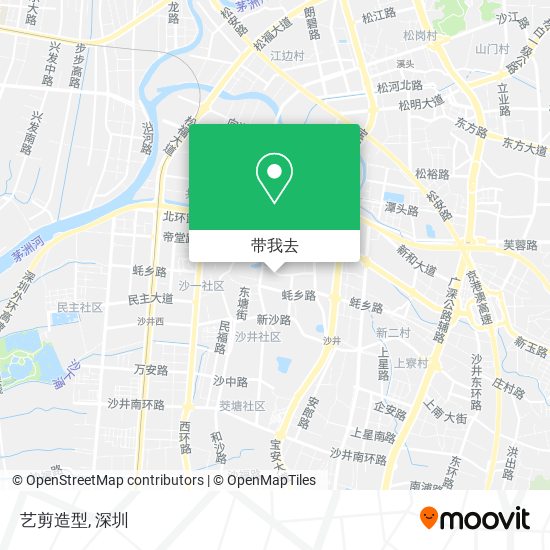 艺剪造型地图