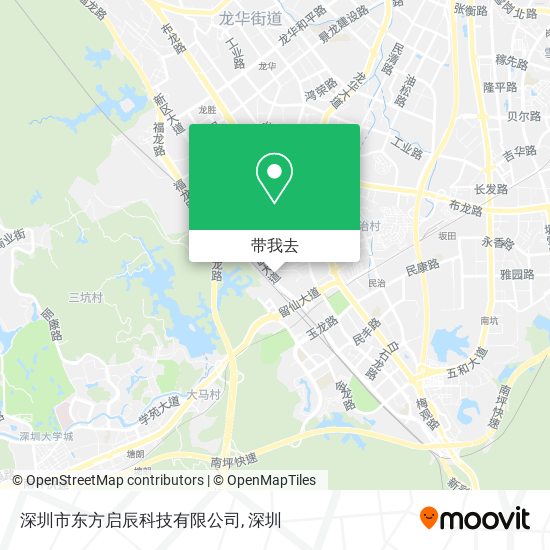 深圳市东方启辰科技有限公司地图