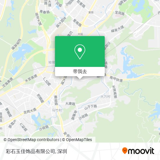 彩石玉佳饰品有限公司地图