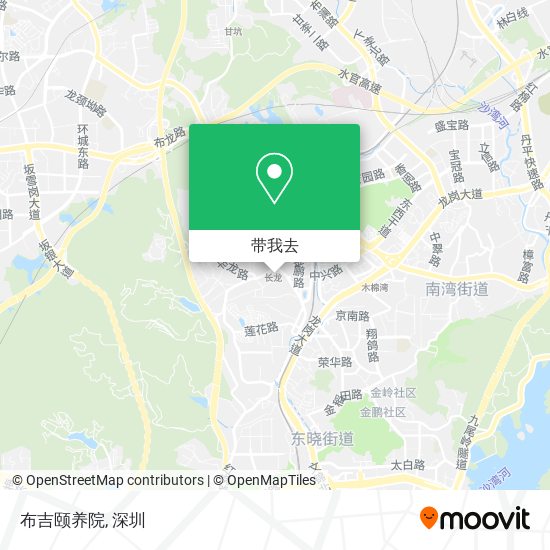 布吉颐养院地图