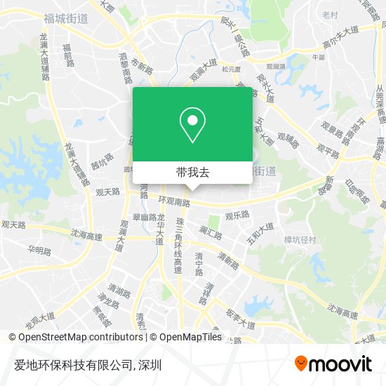 爱地环保科技有限公司地图