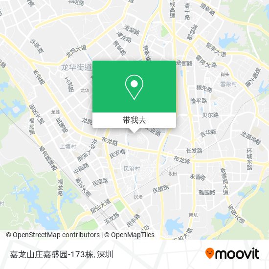 嘉龙山庄嘉盛园-173栋地图