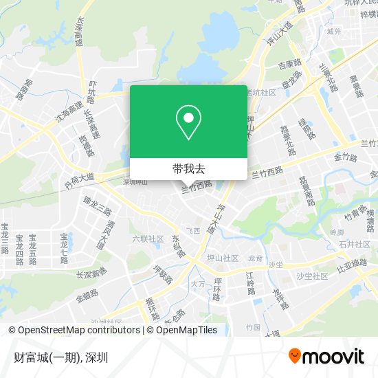 财富城(一期)地图