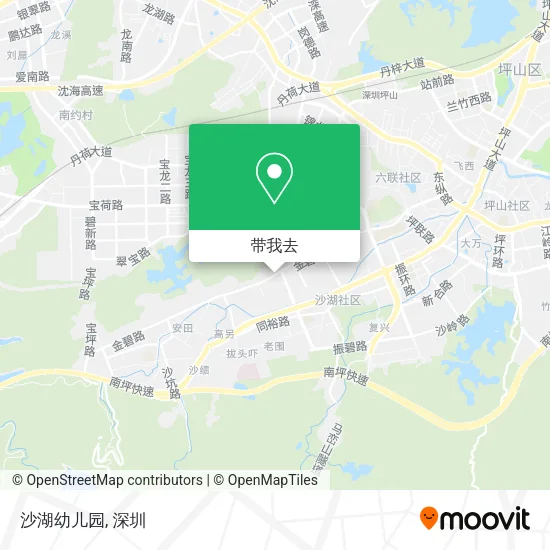 沙湖幼儿园地图