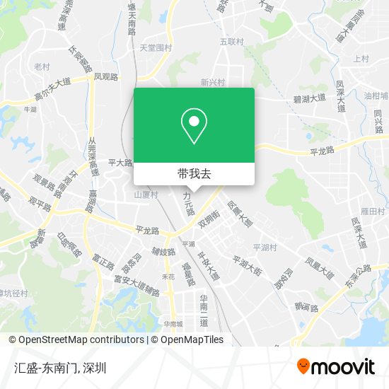 汇盛-东南门地图