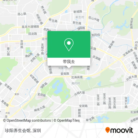 珍阳养生会馆地图