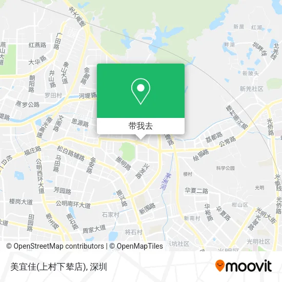 美宜佳(上村下辇店)地图