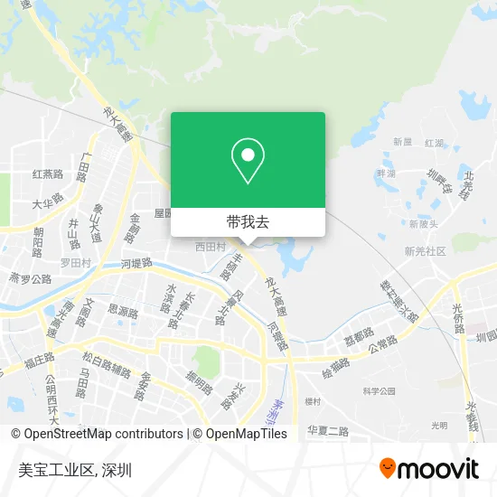 美宝工业区地图