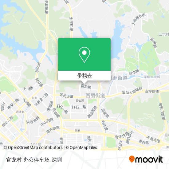 官龙村-办公停车场地图
