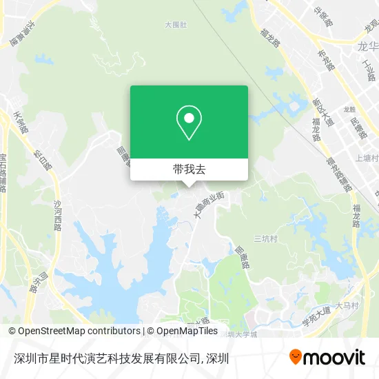 深圳市星时代演艺科技发展有限公司地图