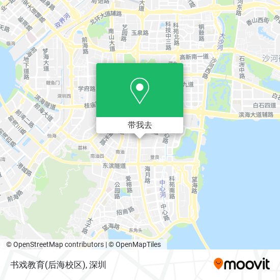 书戏教育(后海校区)地图