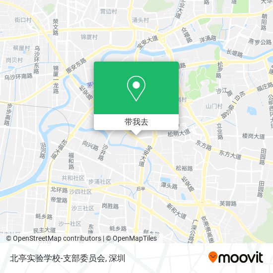 北亭实验学校-支部委员会地图