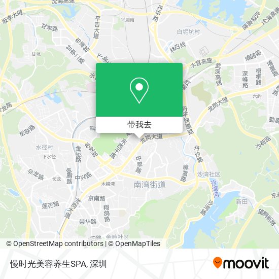 慢时光美容养生SPA地图