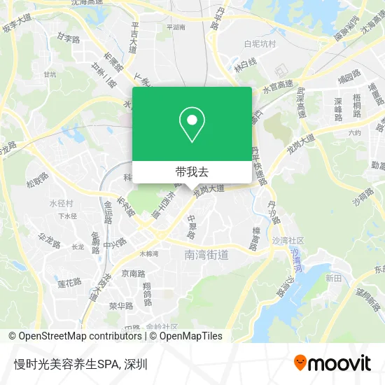 慢时光美容养生SPA地图