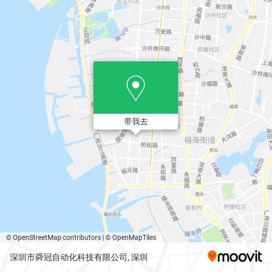 深圳市舜冠自动化科技有限公司地图