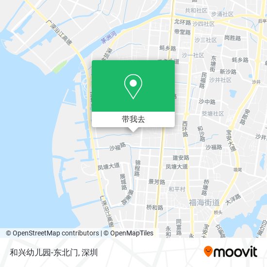 和兴幼儿园-东北门地图