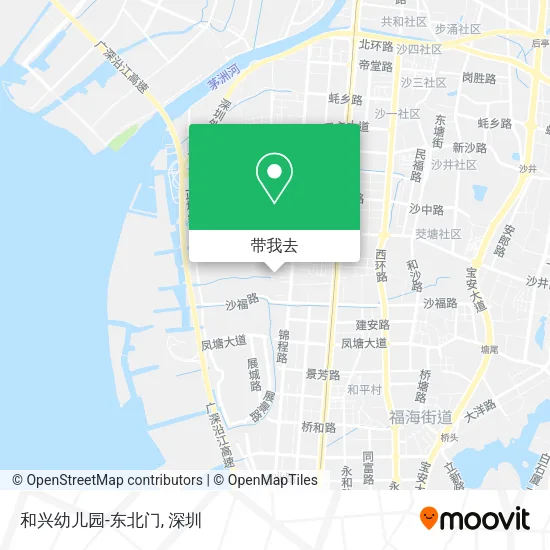 和兴幼儿园-东北门地图
