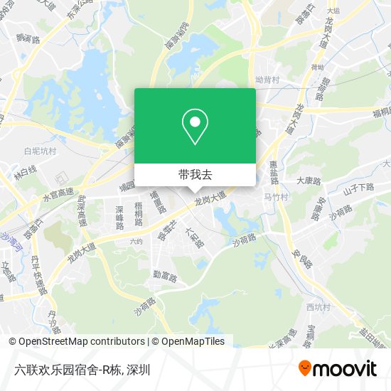 六联欢乐园宿舍-R栋地图