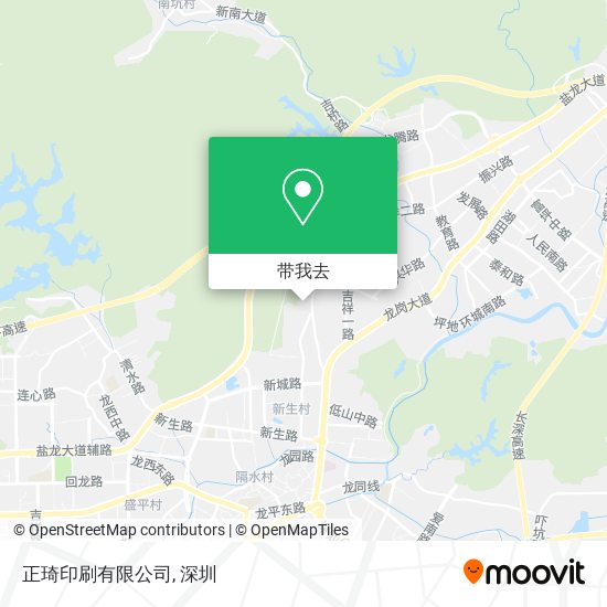 正琦印刷有限公司地图