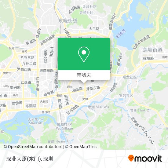 深业大厦(东门)地图