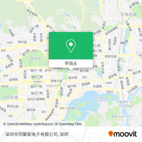 深圳市同聚富电子有限公司地图