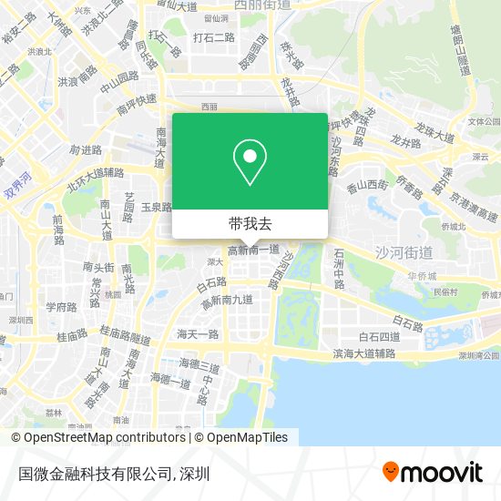 国微金融科技有限公司地图