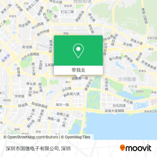 深圳市国微电子有限公司地图