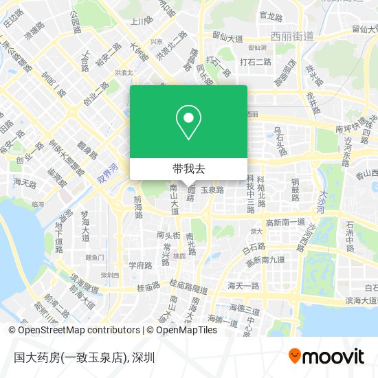 国大药房(一致玉泉店)地图